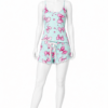 Pyjama Mint Ribbon – Ensemble 2 Pièces Débardeur & Short