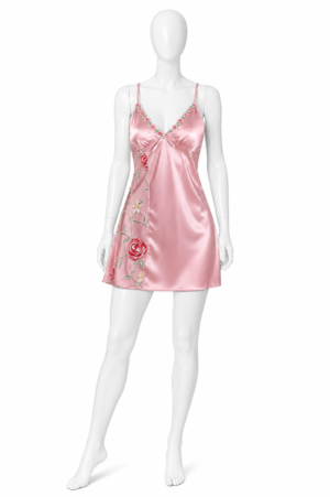 Nuisette Satin Rosalie – Élégance Florale