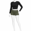 Boxer Invisible Victoria's Secret Femme – Vert Olive