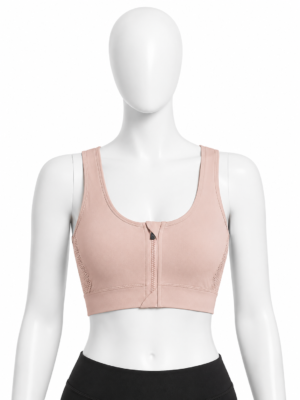 Brassière de Maintien Femme avec Fermeture Zippée – Nude