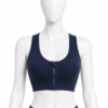 Brassière de Maintien Femme avec Fermeture Zippée – Bleu Marine