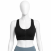 Brassière de Maintien Femme avec Fermeture Zippée – Noir