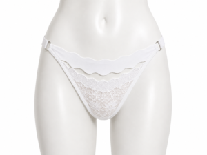 String en Dentelle Élégante – Blanc String en Dentelle Élégante – Blanc