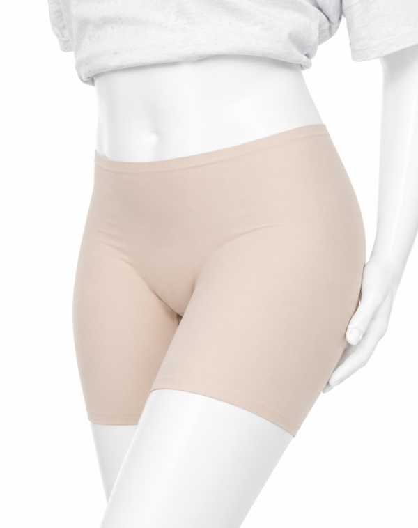 Boxer Invisible Femme – Beige (Nude)