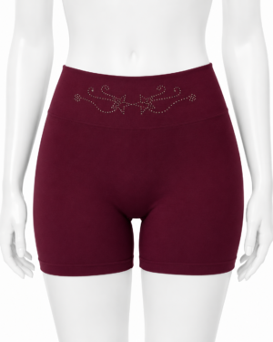 Boxer Coton Invisible Femme – Bordeaux Boxer Coton Invisible Femme – Bordeaux