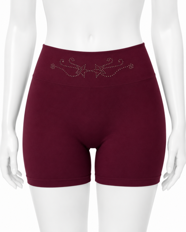 Boxer Coton Invisible Femme – Bordeaux