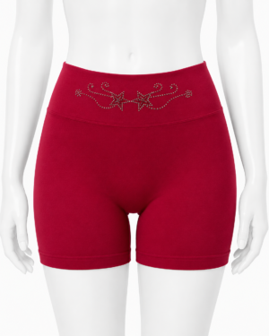 Boxer Coton Invisible Femme – Rouge Boxer Coton Invisible Femme – Rouge