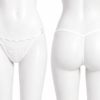 String en Dentelle Élégante – Blanc