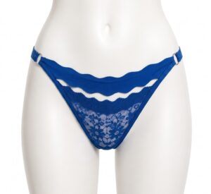 String en Dentelle Élégante – Bleu Royal String en Dentelle Élégante – Bleu Royal