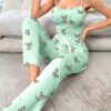 Pyjama Papillon Menthe – Ensemble 2 Pièces Douceur & Confort