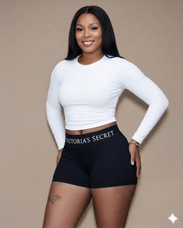 Boxer Invisible Victoria's Secret Femme- Noir