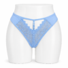 Slip Femme en Dentelle Élégance – Bleu Ciel