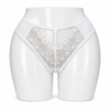 Slip Femme en Dentelle Élégance Blanc