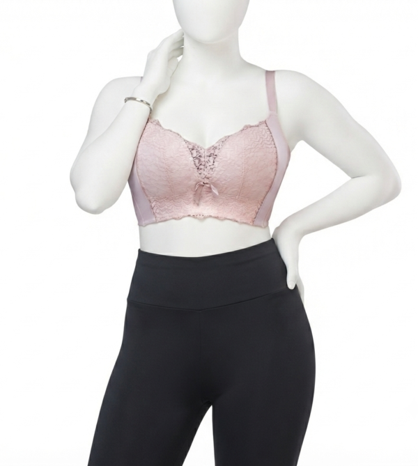 Soutien-Gorge Femme Dentelle Rose Poudré Soutien-Gorge Femme Dentelle Rose Poudré
