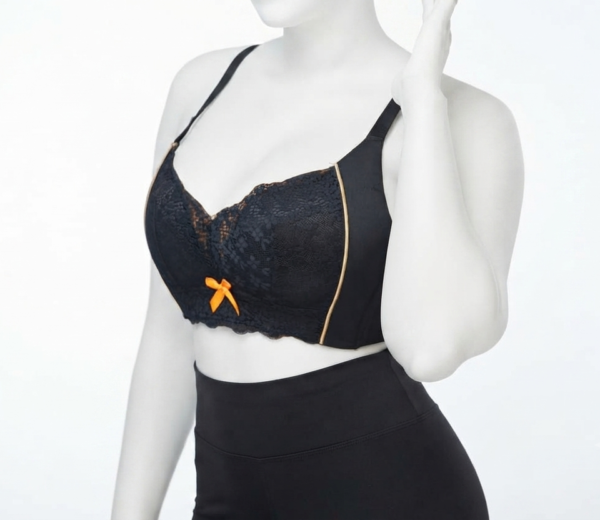 Soutien-Gorge Femme Confort & Maintien – Noir