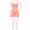 Combinaison Sport Sculptante Femme – Corail