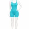 Combinaison Sport Sculptante Femme – Turquoise