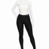 Crop Top Femme à Bretelles avec Lacets– Blanc
