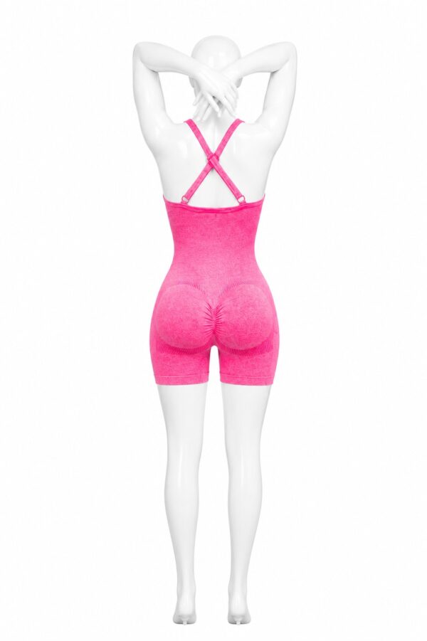 Combinaison Sport Sculptante Femme – Rose