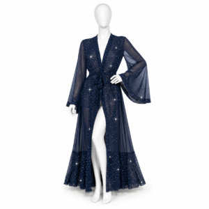 Kimono Transparent Bleu Marine Éclat de Cristal2026, 18_19_54 Kimono Transparent Bleu Marine Éclat de Cristal