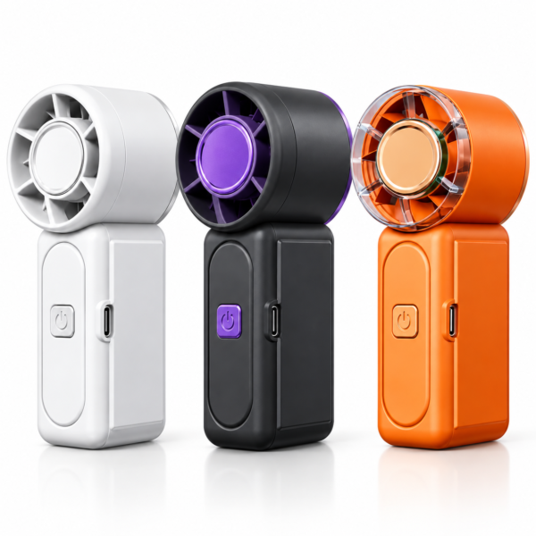 Mini Ventilateur Portable Rechargeable – Vent Puissant