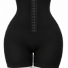 Short Gainant Femme Taille Haute avec Ceinture Ajustable – Effet Sculptant